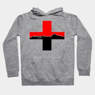 Swiss Mountain Flag Hoodie